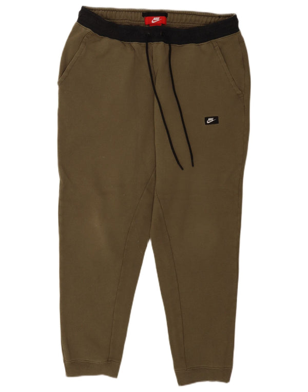 Nike Træningsdragt bukser til mænd Joggers XL Khaki Colourblock Bomuld