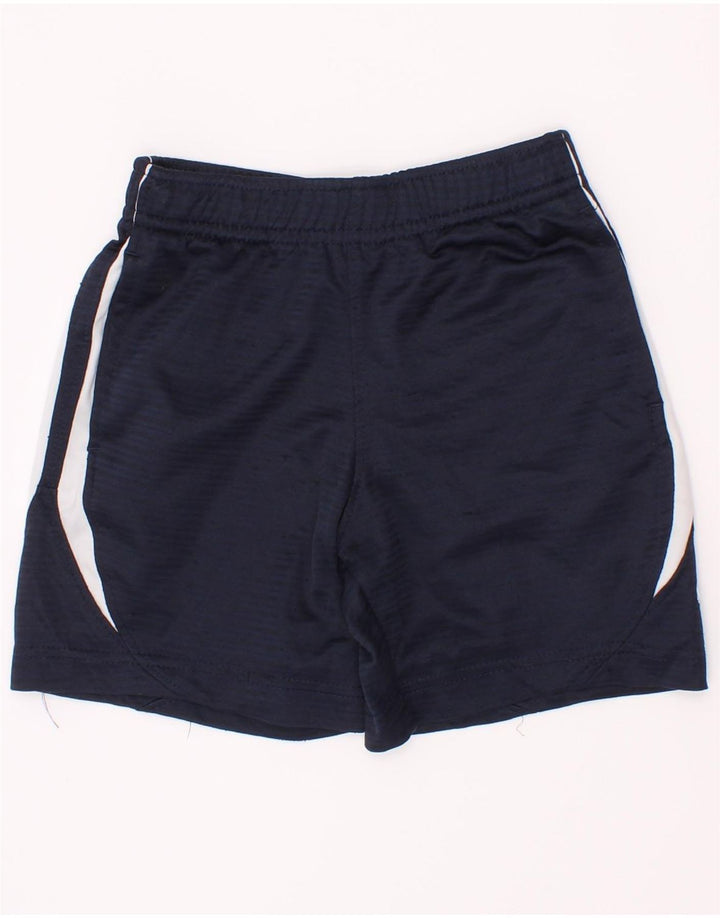 Nike Boys Sports Shorts 3-4 år Navy Blue Colourblock Polyester