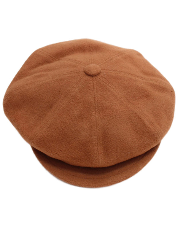 Portaluri Mens Flat Cap Large Beige Wool Classic