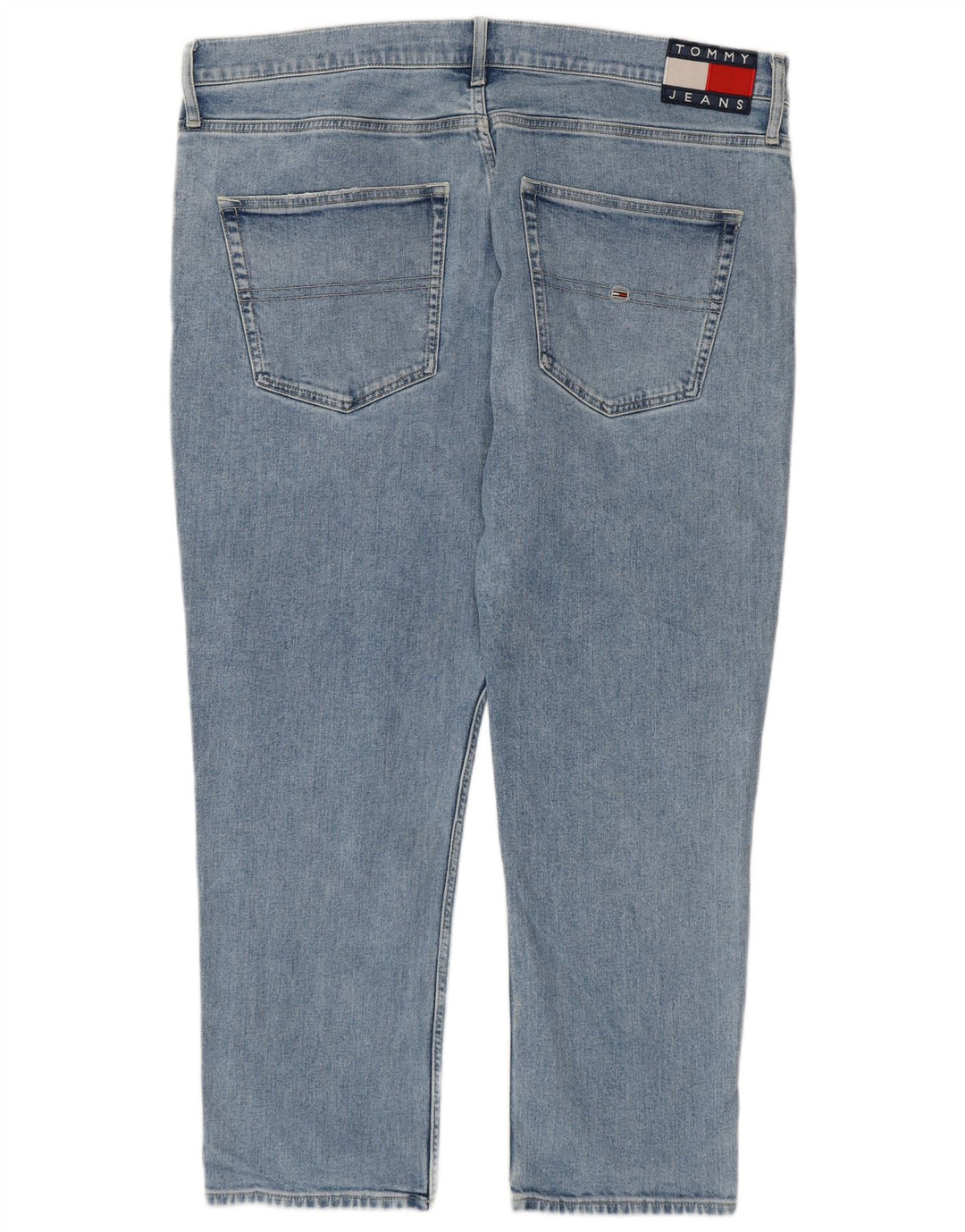 Tommy Hilfiger Herre Slim Jeans W38 L27 Blå Bomuld