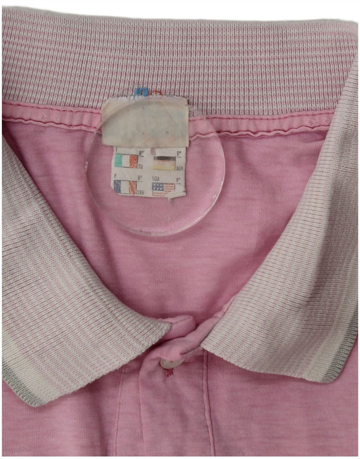Ellesse Herre Polo Shirt IT 58 2XL Pink