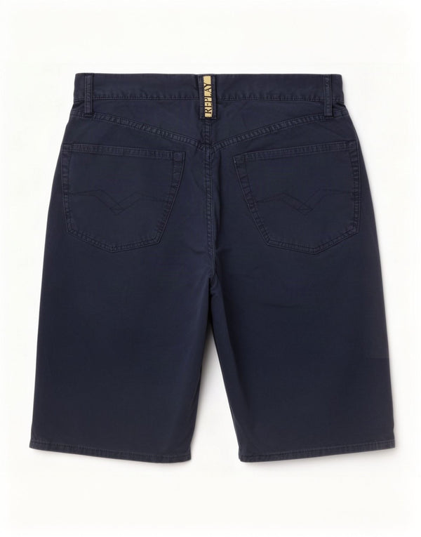 Replay Herre Casual Shorts Medium W32 Marineblå Bomuld