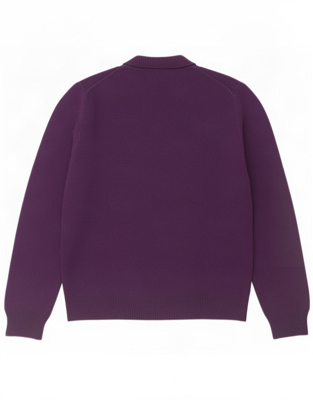 Marlboro Classics Herre V-hals sweater Stor lilla uld