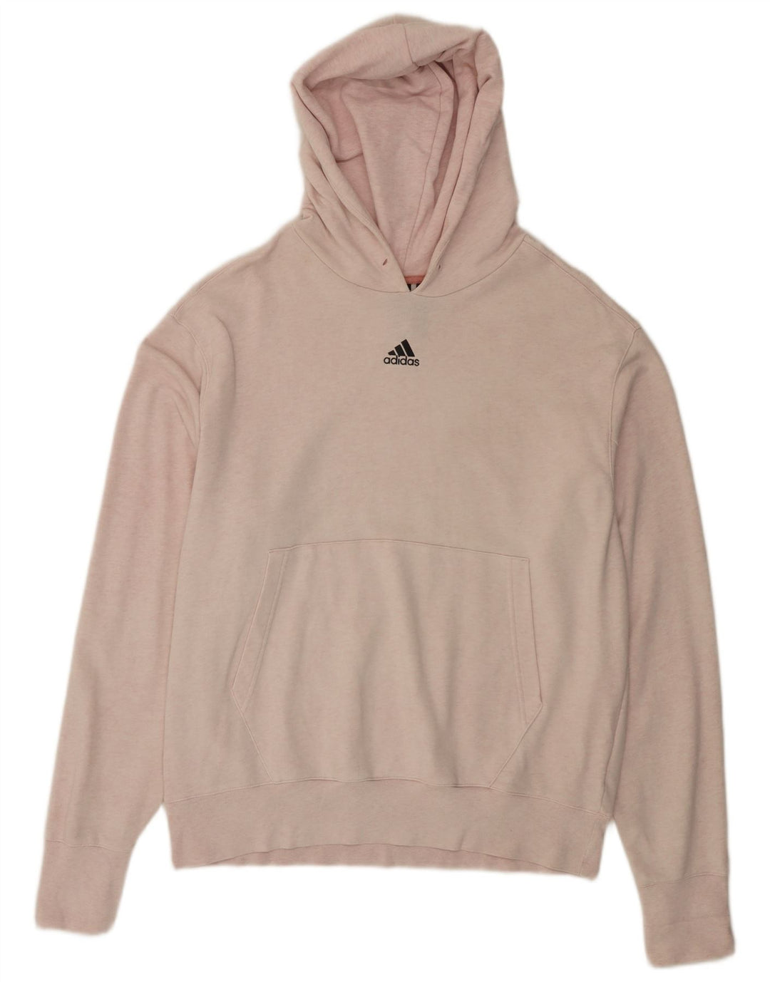 ADIDAS Hættetrøje til mænd Large Pink Bomuld