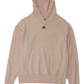 ADIDAS Hættetrøje til mænd Large Pink Bomuld