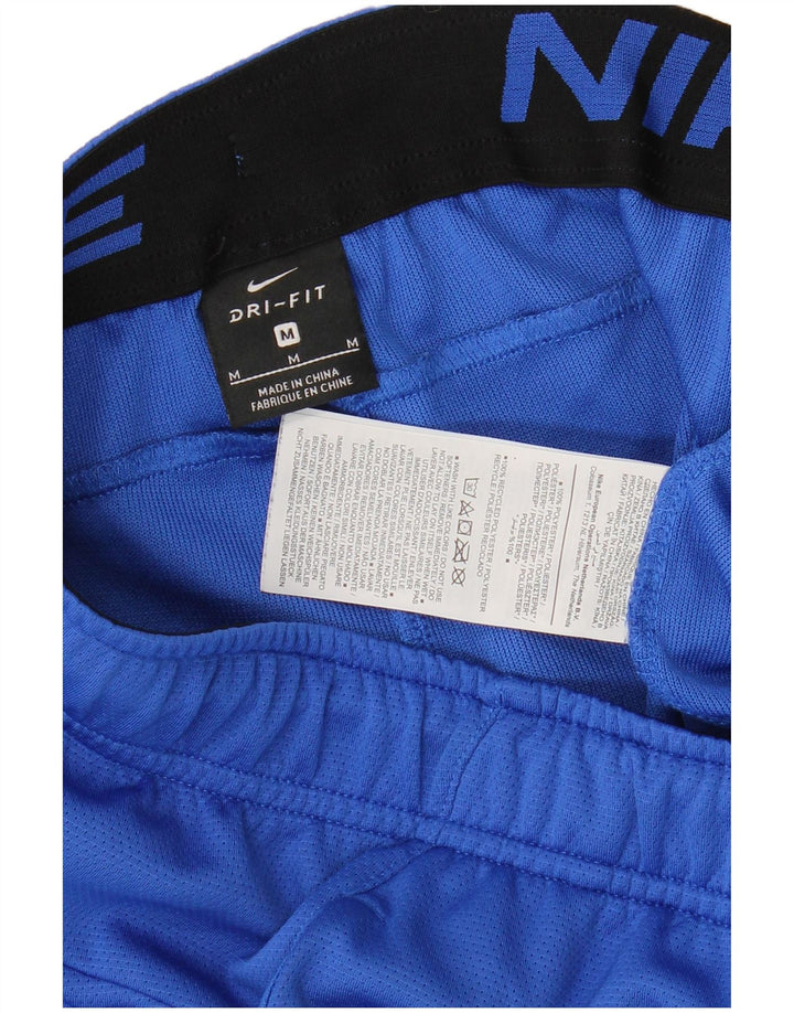 Nike Herre Dri Fit sportsshorts Medium Blue Colourblock Polyester