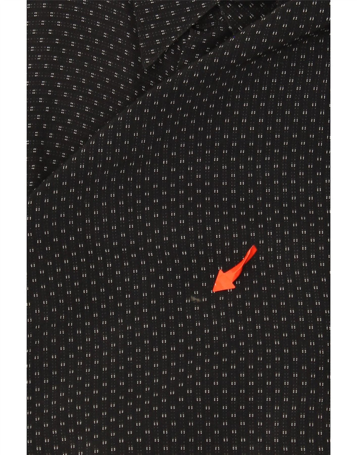 Tipo' S Herreskjorte XL Sort Plettet Viscose