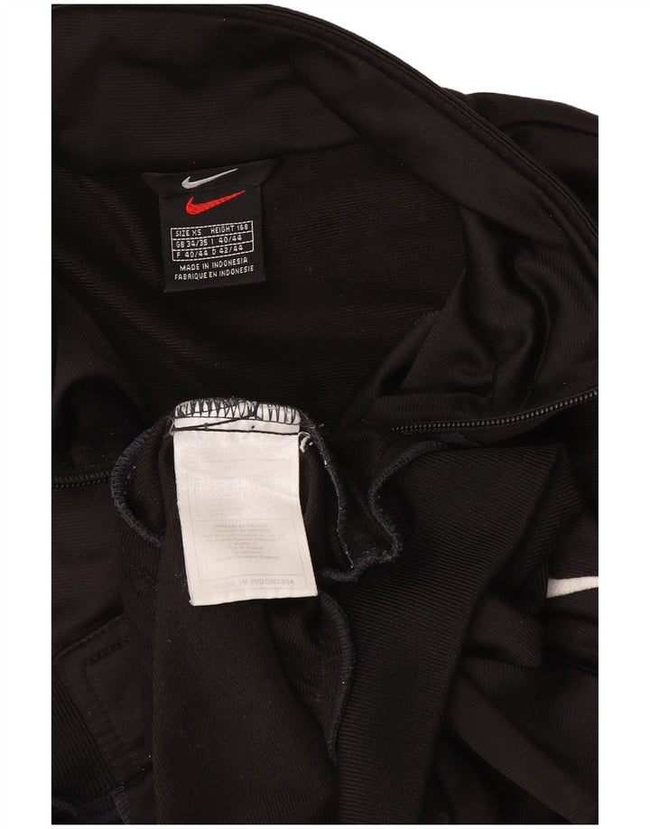 Nike Grafisk træningsdragt topjakke til mænd UK 34/35 XS sort polyester