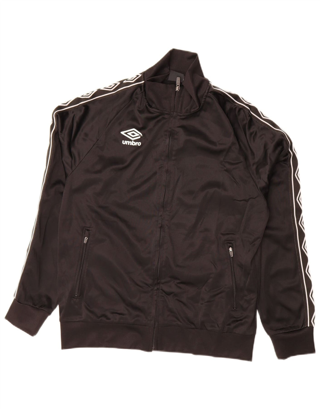 Umbro Herre Grafisk Træningsdragt Top Jakke Medium Sort Polyester