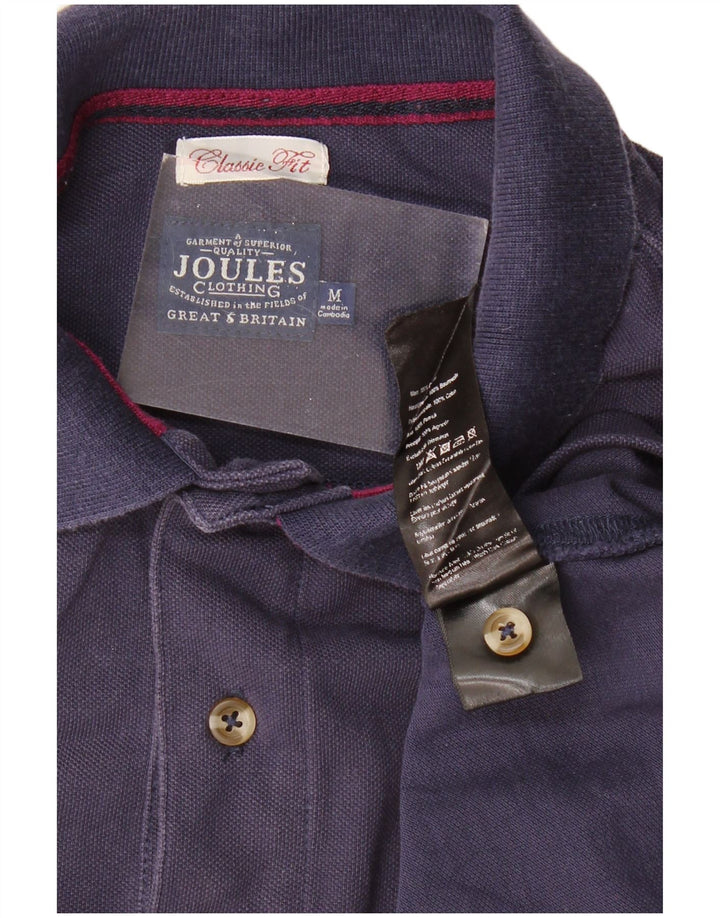 JOULES Poloshirt til mænd i klassisk pasform Medium marineblå bomuld