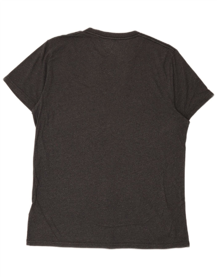 Hollister Herre T-shirt Top mellemgrå bomuld