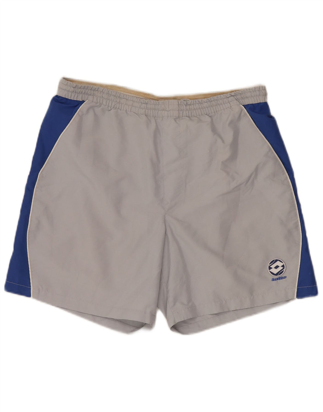 LOTTO Sportshorts til mænd UK 38/40 Medium Grey Colourblock Polyester