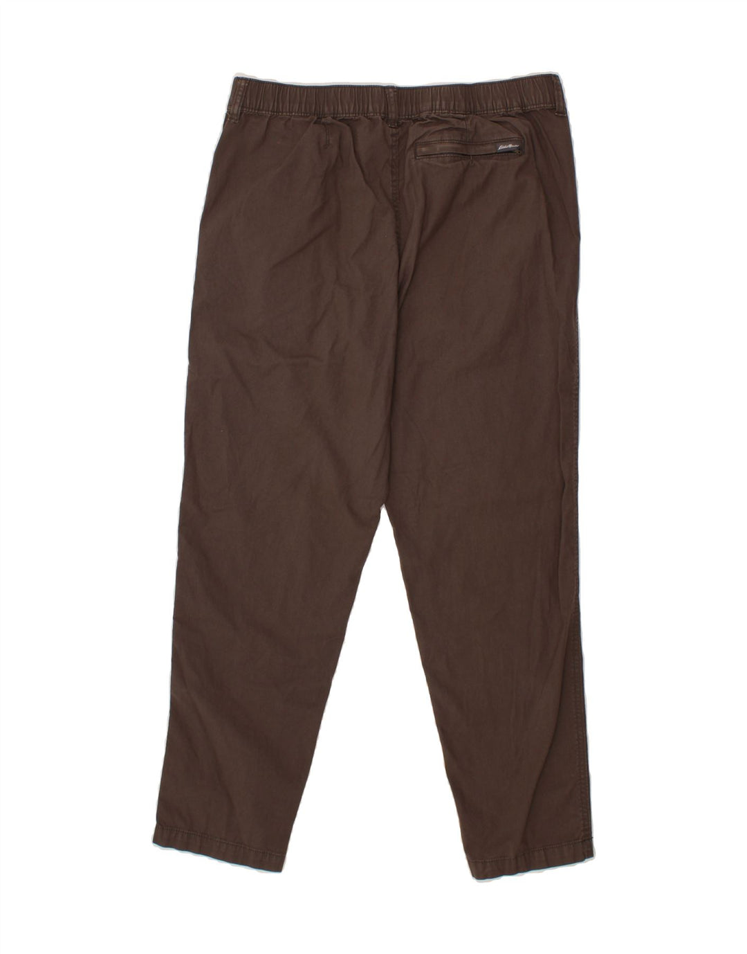 EDDIE BAUER Mens Slim Chino Trousers W36 L30 Brown Cotton Vintage Eddie Bauer and Second-Hand Eddie Bauer from Messina Hembry 