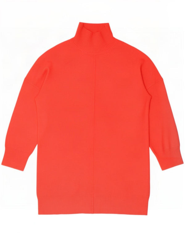 French Connection Dame Loose Fit Turtle Neck Jumper Sweater UK 14 Medium