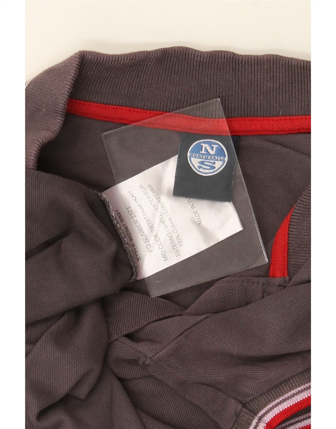 NORTH SAILS Mens Polo Shirt Small Grey Cotton Vintage North Sails and Second-Hand North Sails from Messina Hembry 