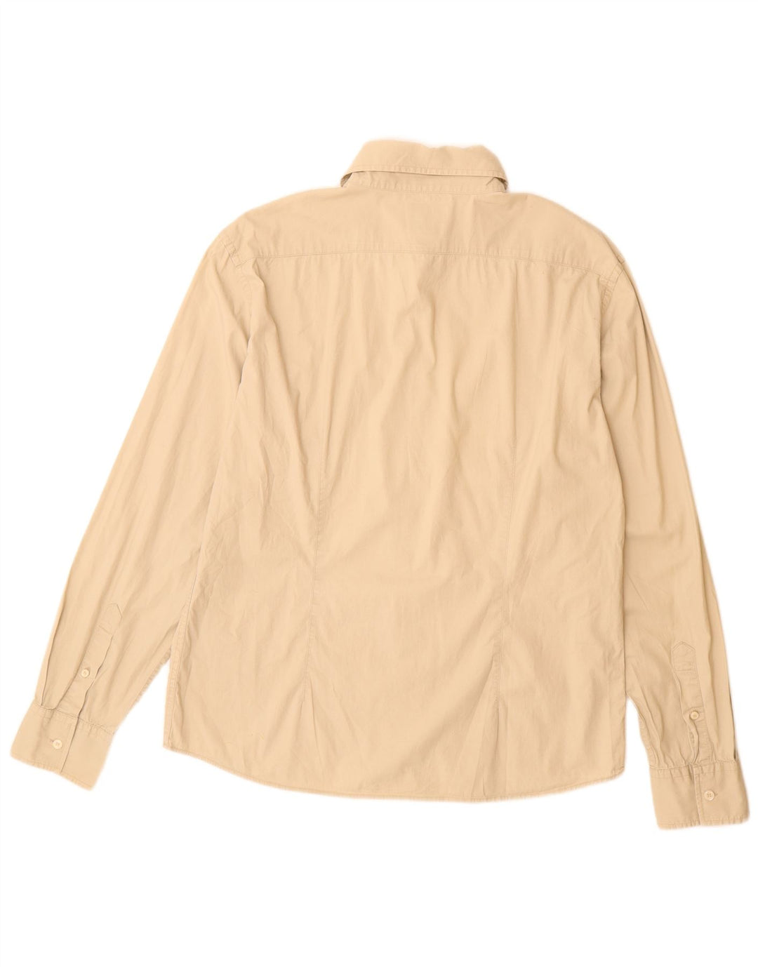Gas Herreskjorte XL Beige Bomuld