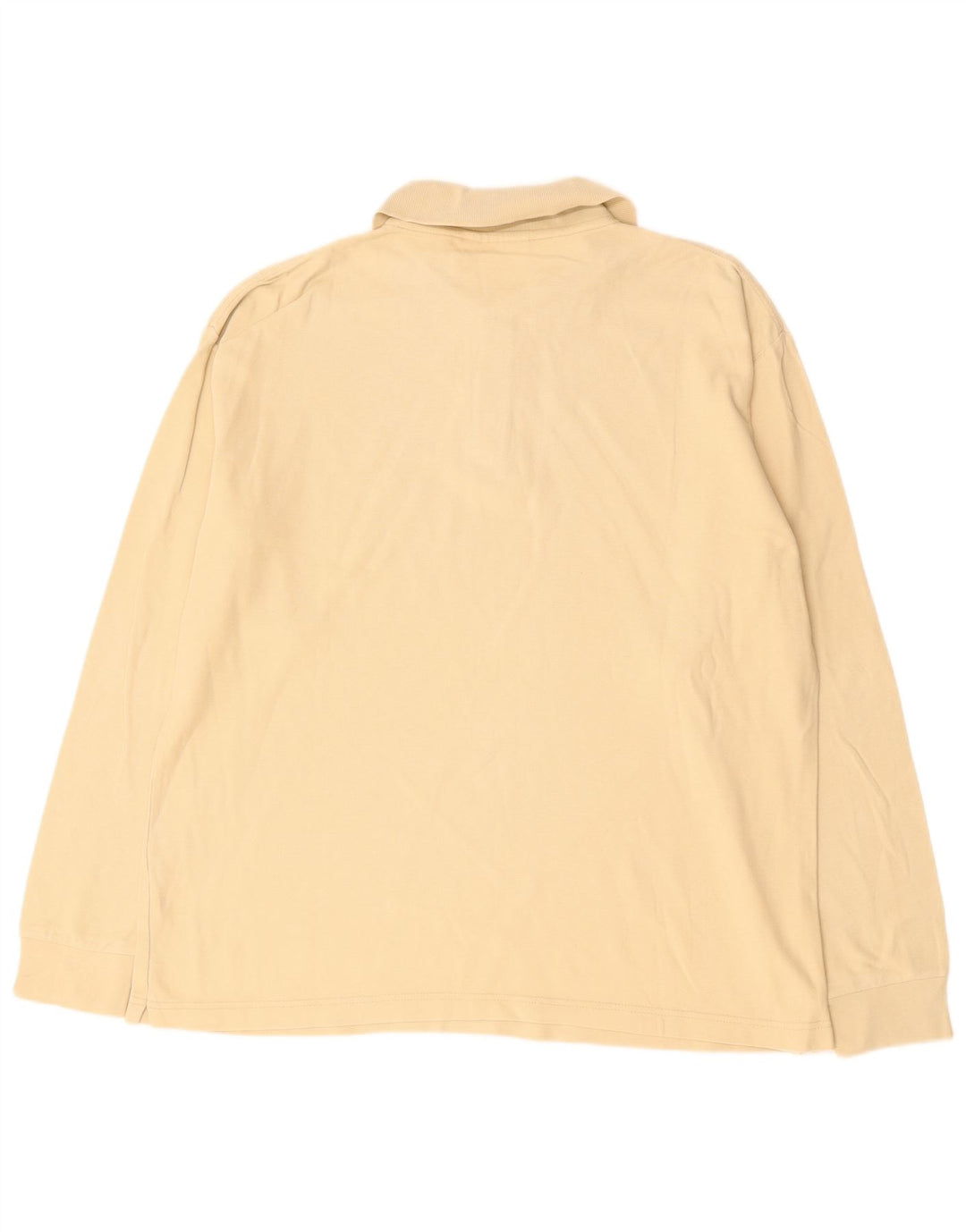 DIADORA Langærmet Polo Shirt til mænd IT 50 Medium Beige Bomuld