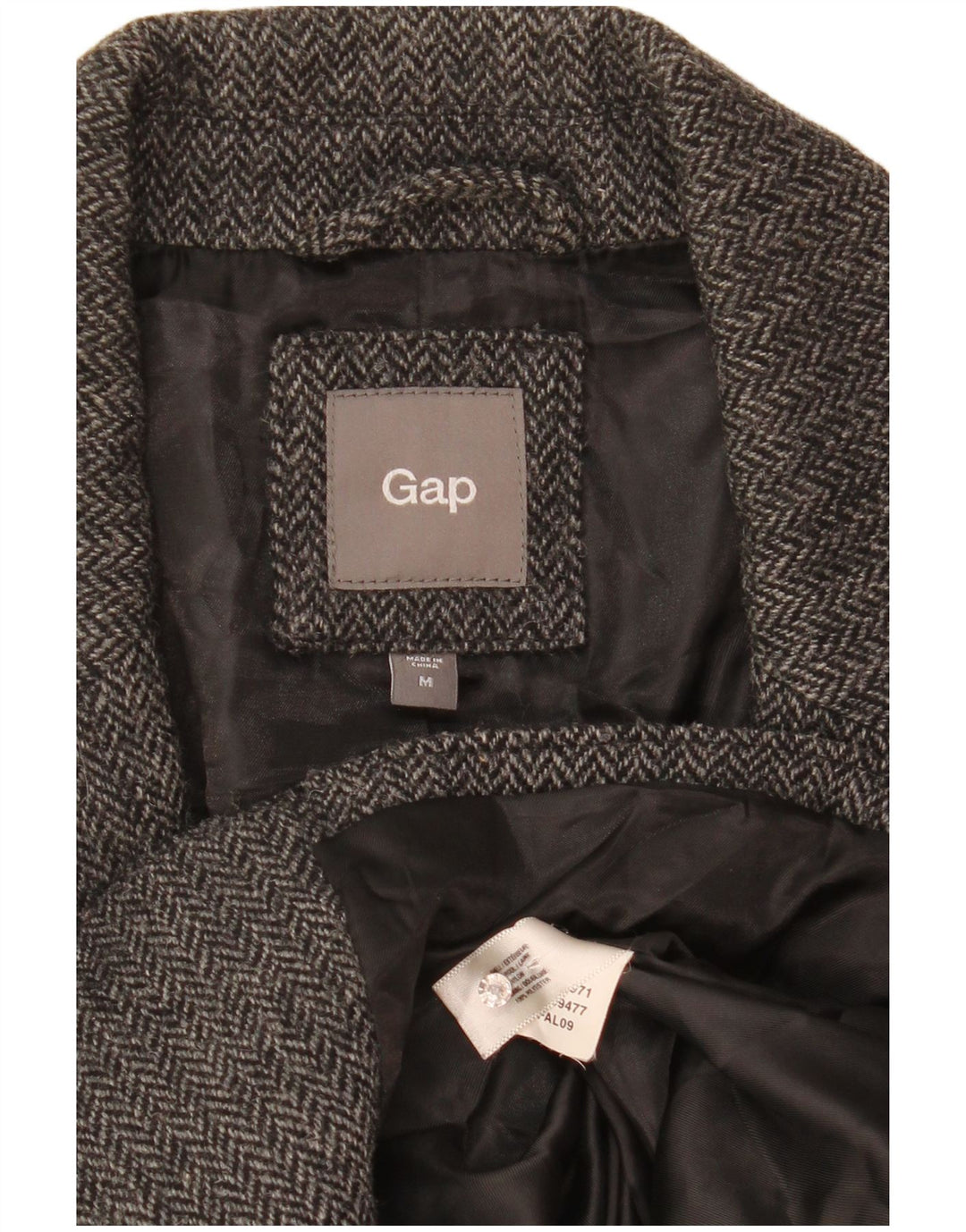Gap Herre 2 Button Blazer Jacket UK 38 Medium Grey Sildebensuld