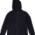 EDDIE BAUER Womens Hooded Rain Jacket UK 10 Small Navy Blue Polyester Vintage Eddie Bauer and Second-Hand Eddie Bauer from Messina Hembry 