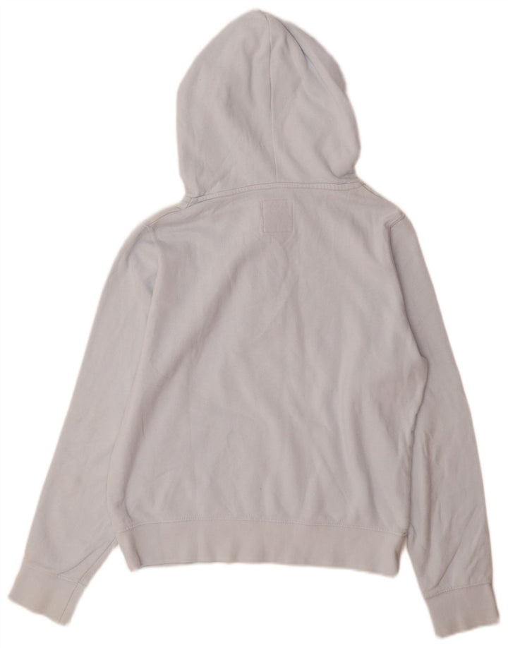Rip Curl Dame Oversized Button Neck Hoodie Jumper UK 2 2XS Blå