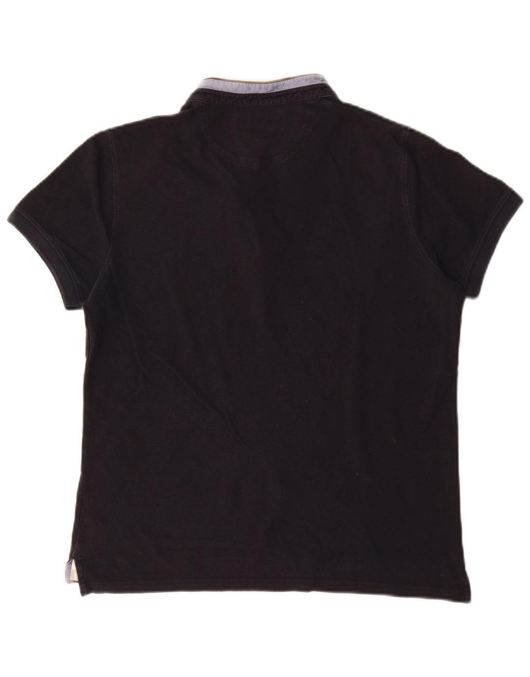 Massimo Dutti herre poloshirt Medium marineblå Colourblock Bomuld