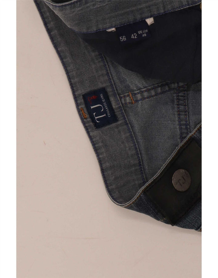 Trussardi Straight Jeans til mænd W40 L29 Blå