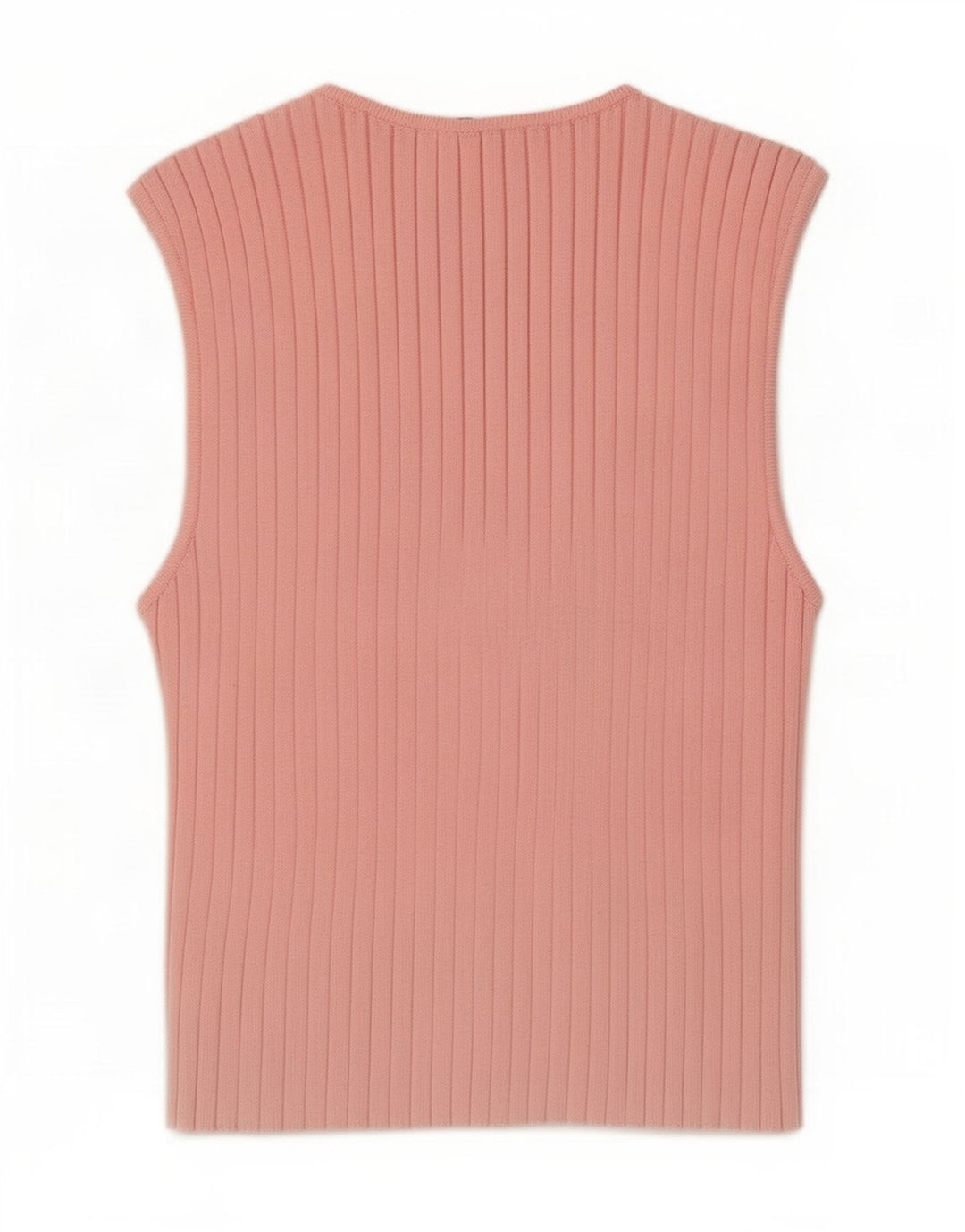 Zara Womens Crop Vest Top UK 12 Medium Pink Polyester