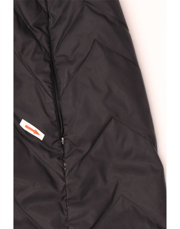 Max & Co. Polstret frakke til kvinder UK 12 Medium Sort Polyamid
