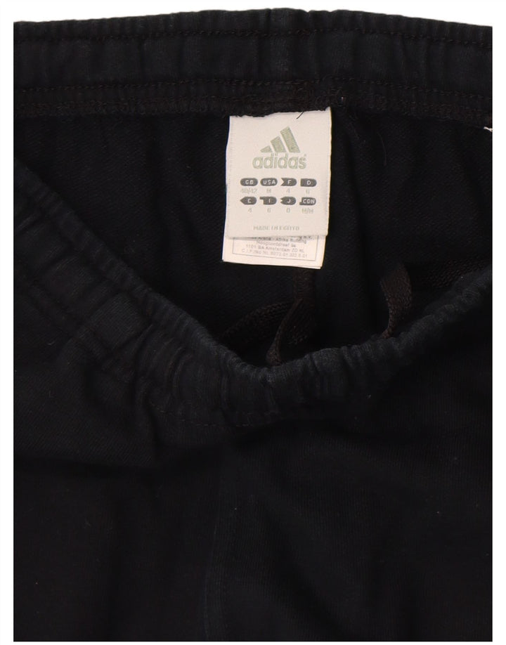 Adidas Træningsdragtsbukser til mænd UK 40/42 Medium Sort Bomuld