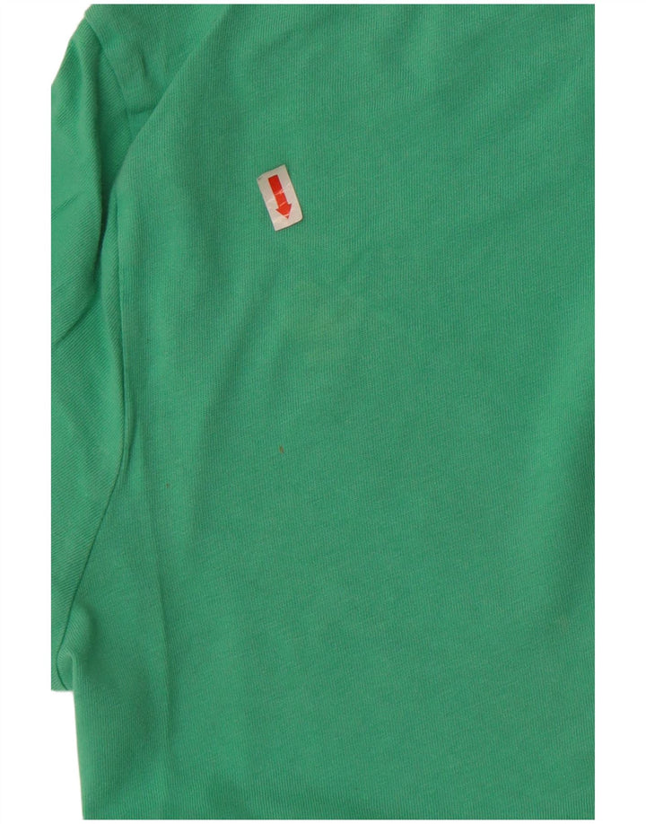 Tommy Hilfiger Herre T-Shirt Top Lille Grøn Bomuld
