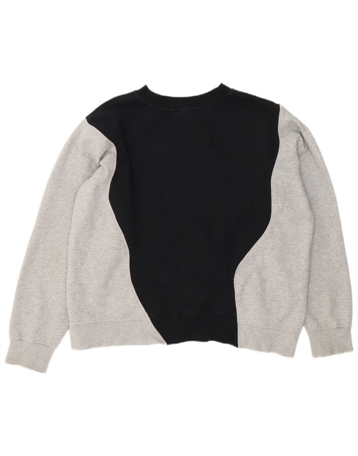 Nike Graphic Sweatshirt Jumper UK 14 Medium Sort Colourblock