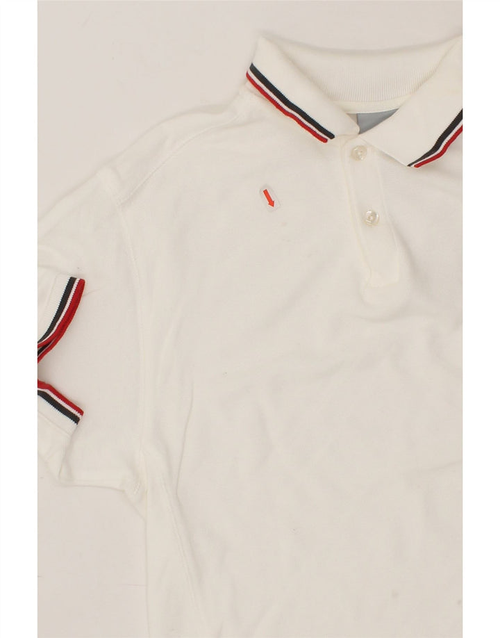 NIKE Girls Polo Shirt 12-13 Years Large White Vintage Nike and Second-Hand Nike from Messina Hembry 