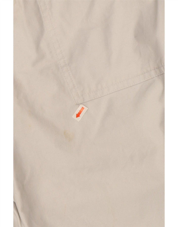 Nike Herre Oversized Pegged Chino Shorts XS W26 Hvid Bomuld