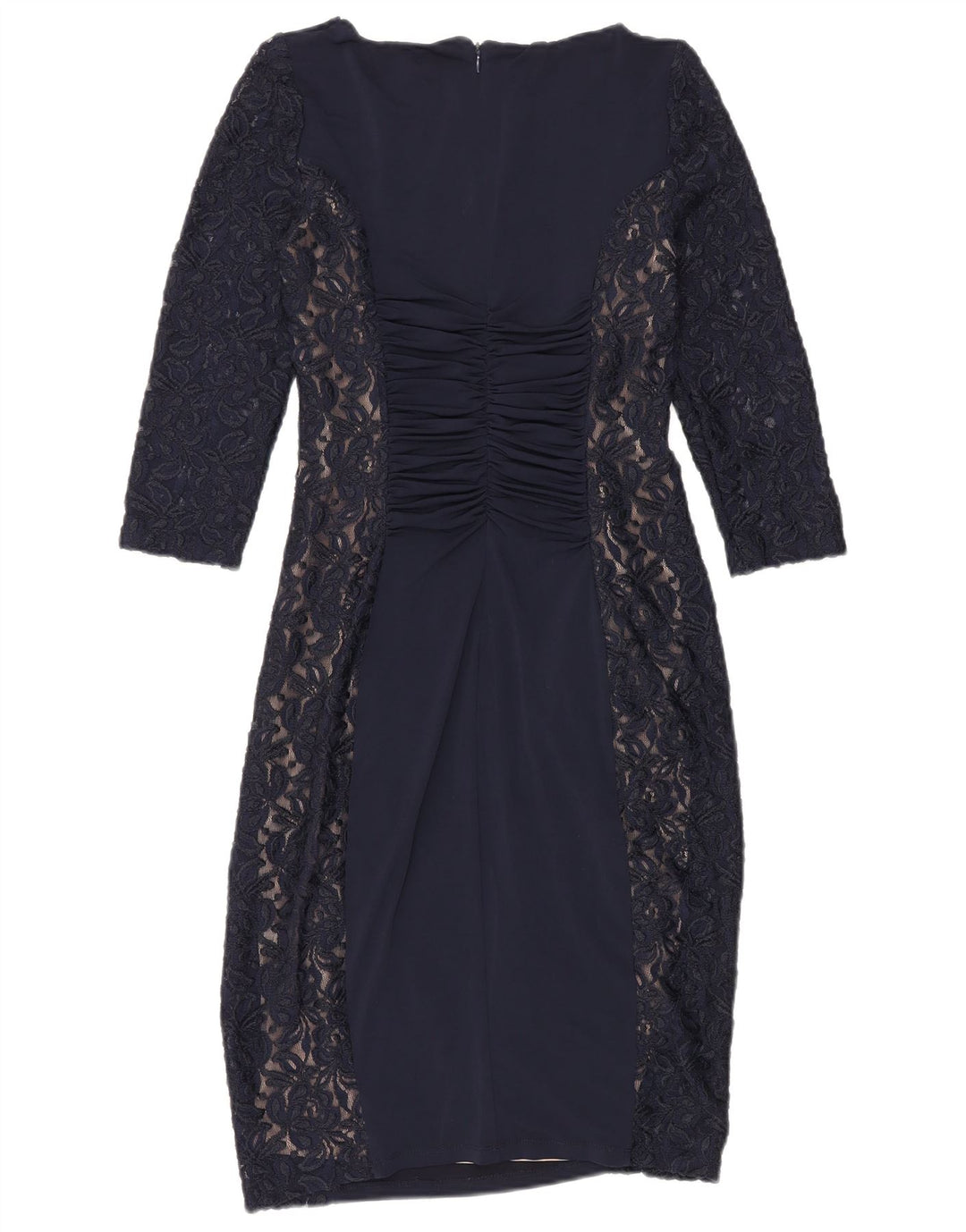 Phase Eight Womens 3/4-ærmet Bodycon Dress UK 12 Medium Navy Blue