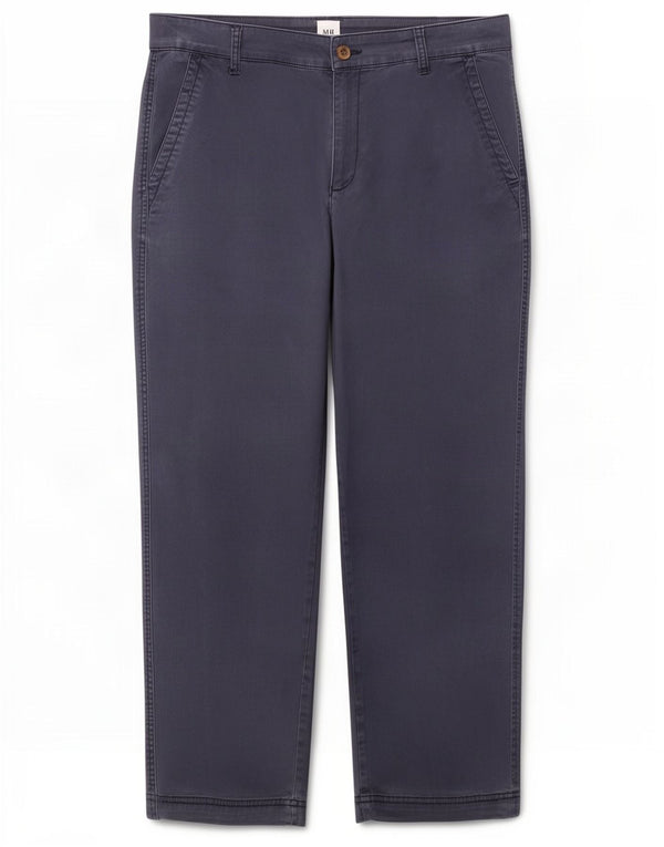 Gap Womens Girlfriend Crop Chino Bukser UK 12 Medium W32 L26 Marineblå