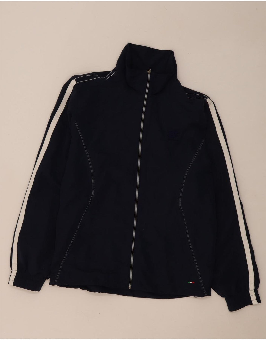 Lotto Herre træningsdragt Top jakke Small Navy Blue Colourblock