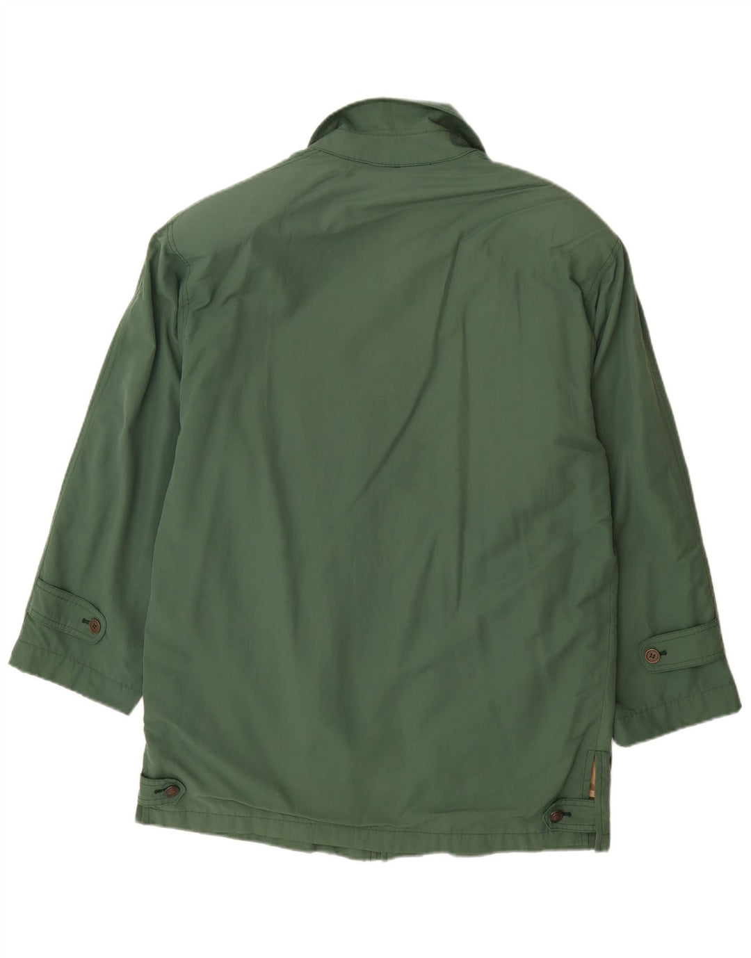 Burberrys Herre Utility Jacket IT 52 Stor grøn bomuld