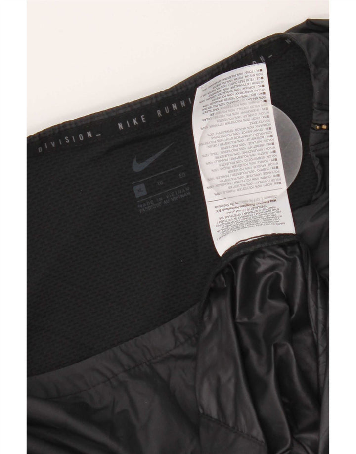Nike Running Pullover Træningsdragt Top UK 18 XL Sort Polyester
