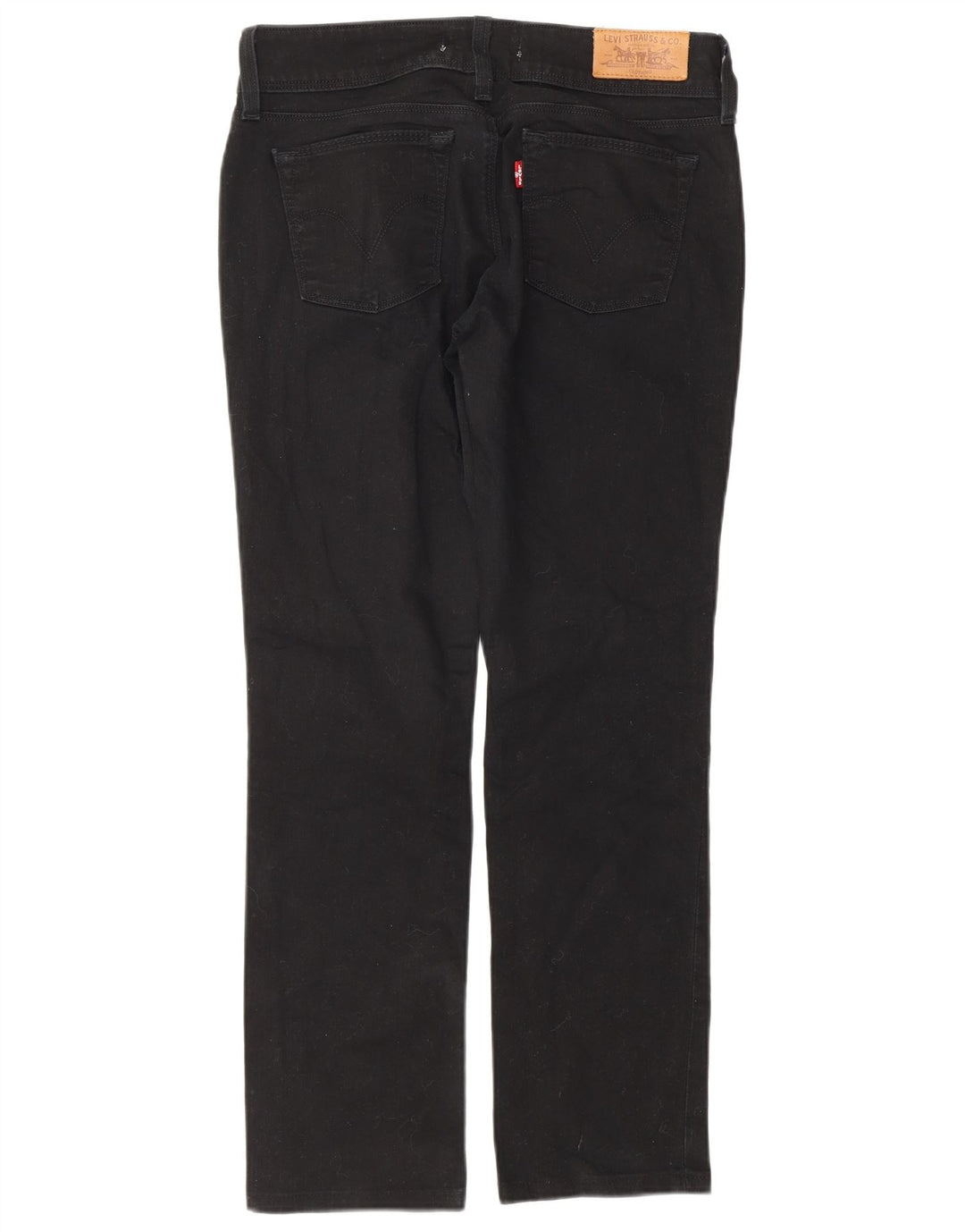 Levi's Dame 571 Slim Jeans W28 L27 Sort