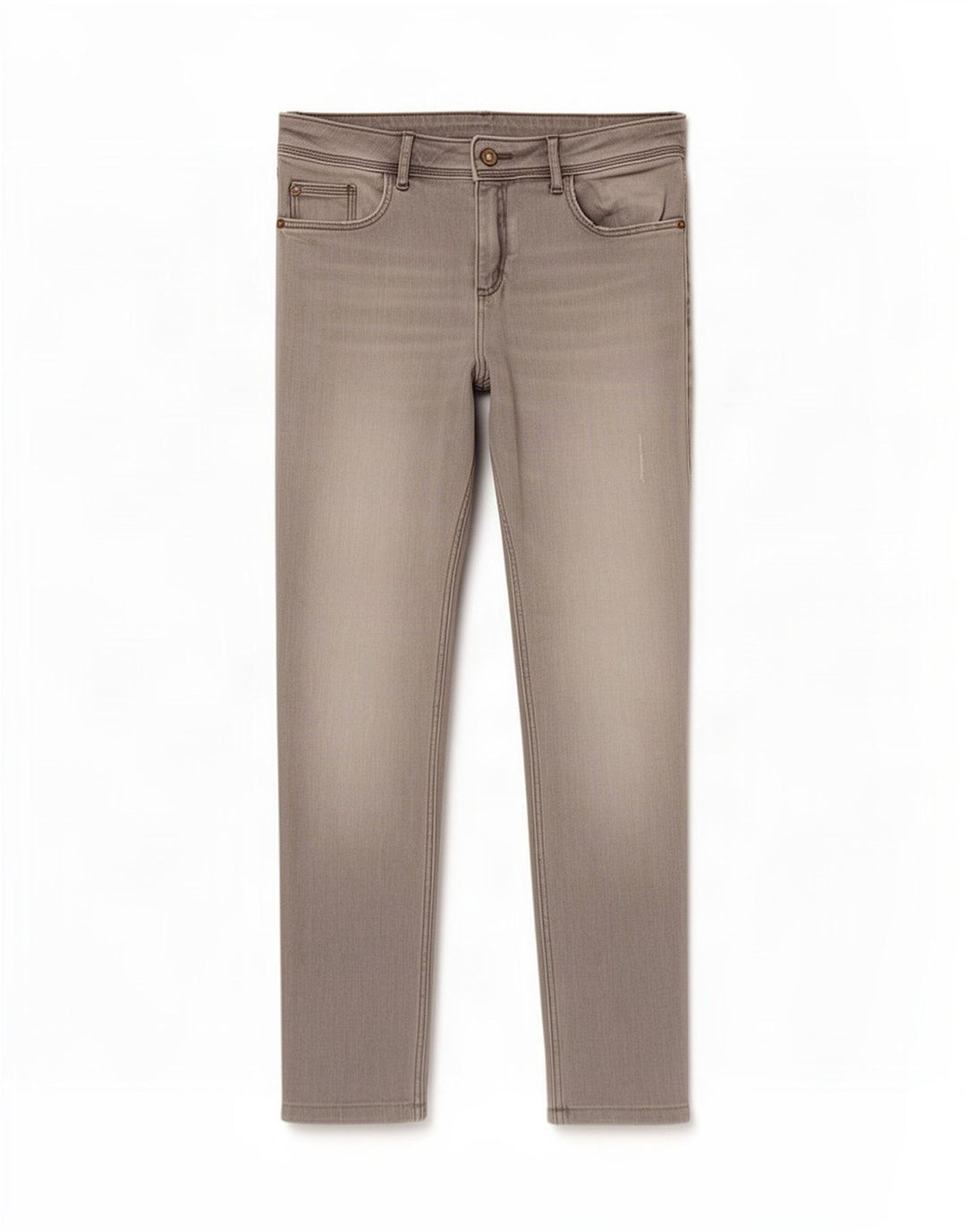Zara Womens Cropped Jeans EU 38 Small W28 L24 Grå