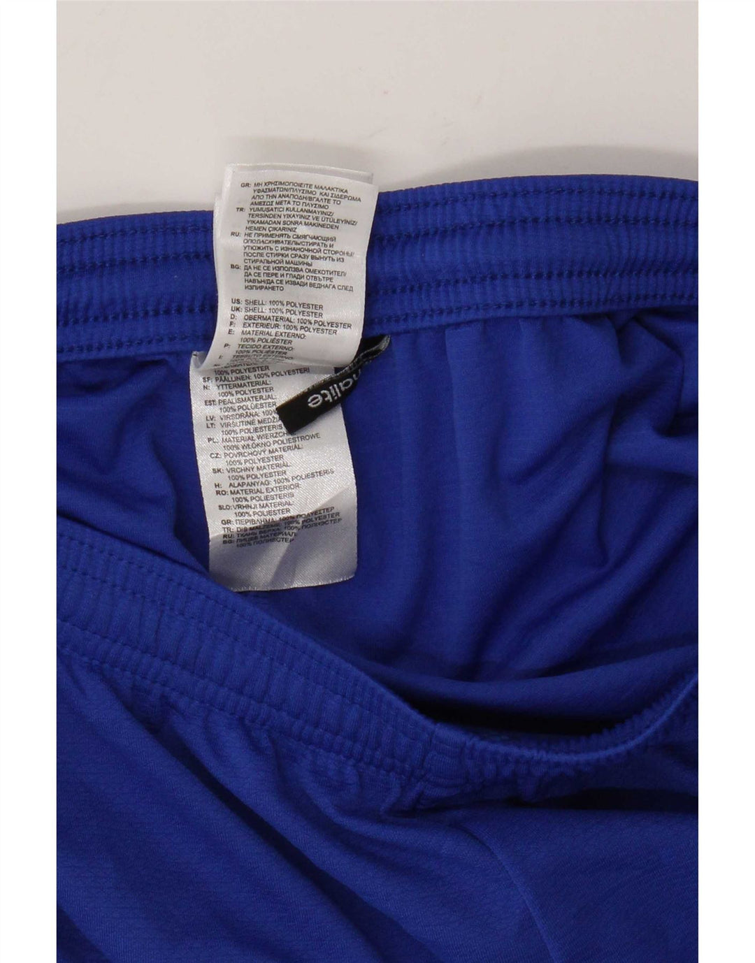 Adidas Dame Climalite Sport Shorts UK 10 Small Blue Polyester