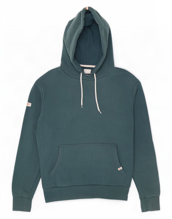 Superdry Mens Hoodie Jumper Medium Green Cotton