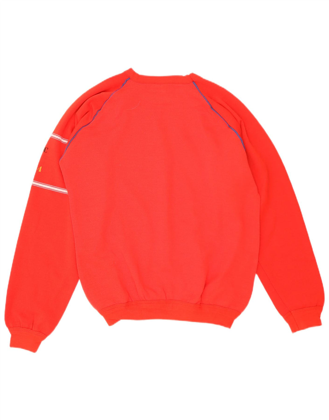 Samar Herre Grafisk Sweatshirt Jumper Stor Rød Akryl