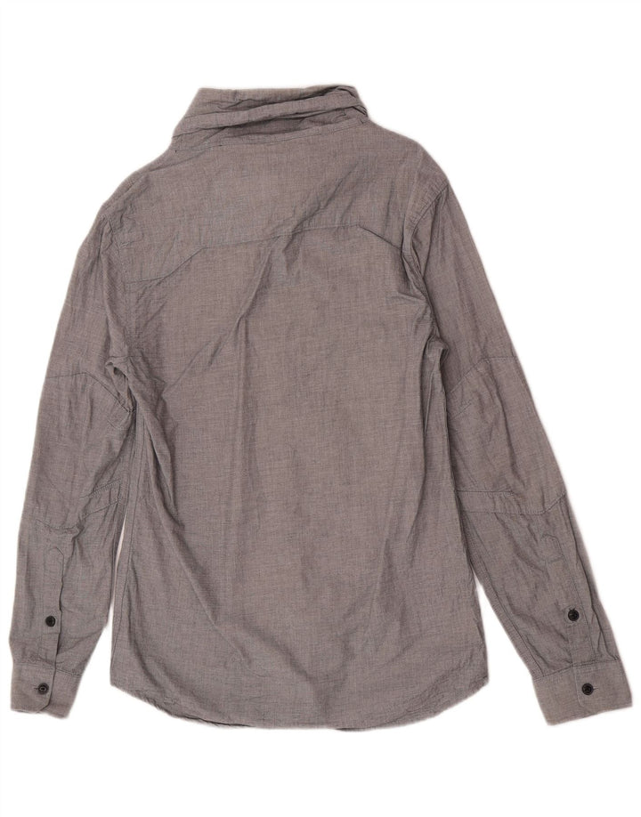 Jack & Jones Herre rullehalsskjorte lille grå bomuld