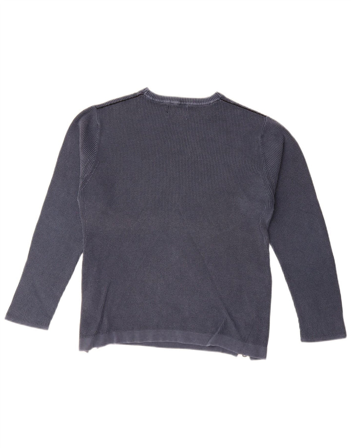 Zara drenge sweater med rund hals 13-14 år marineblå