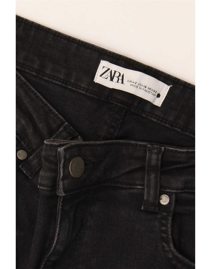 Zara Dame Skinny Jeans EU 42 Large W32 L30 Sort