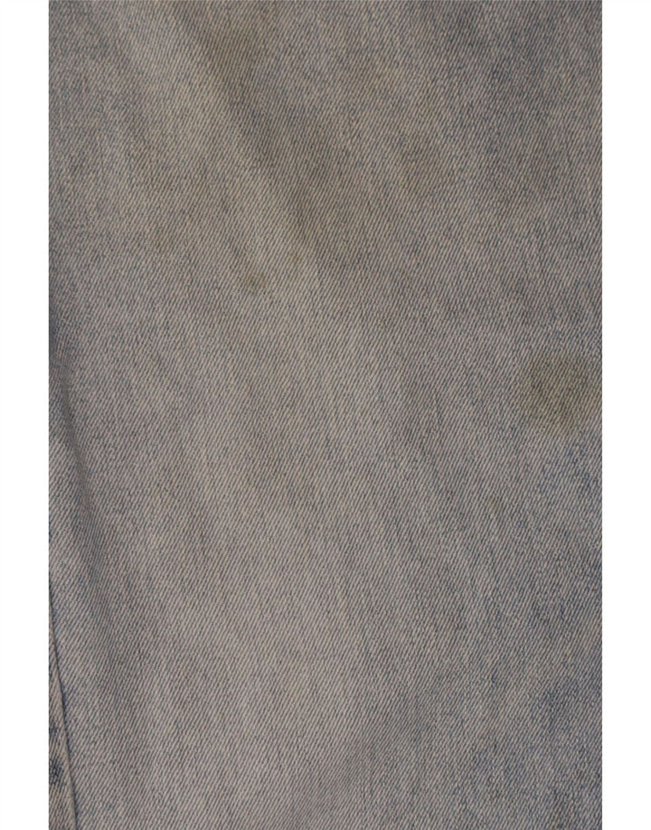 Armani Dame Straight Jeans W34 L33 Blå Bomuld