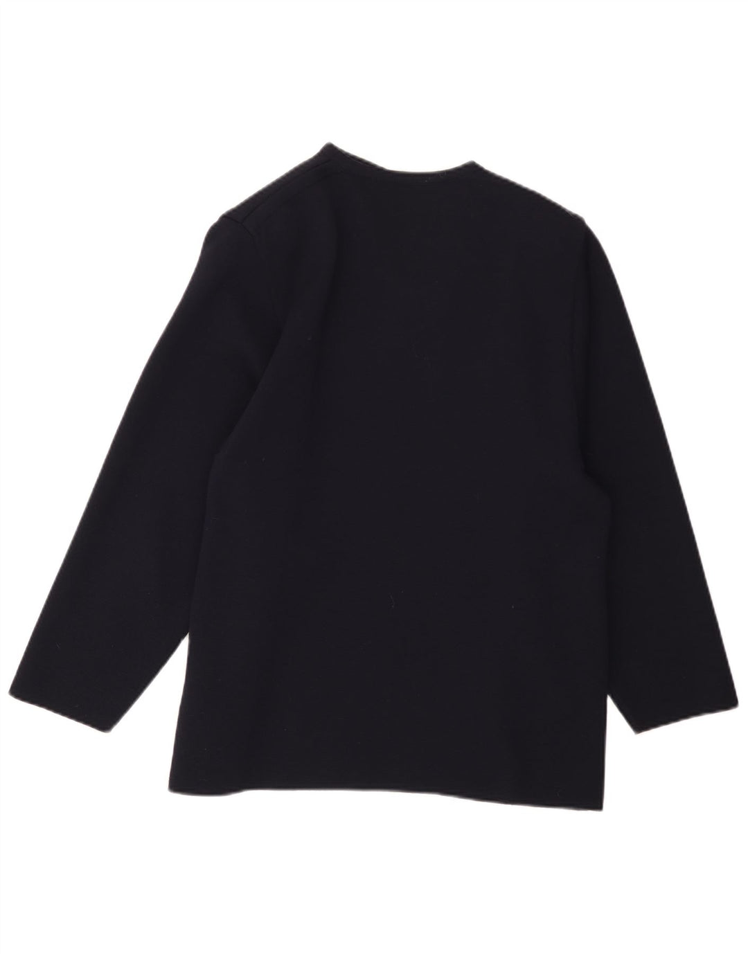 STIZZOLI Dame dobbeltradet cardigan sweater UK 14 Medium Navy Blue