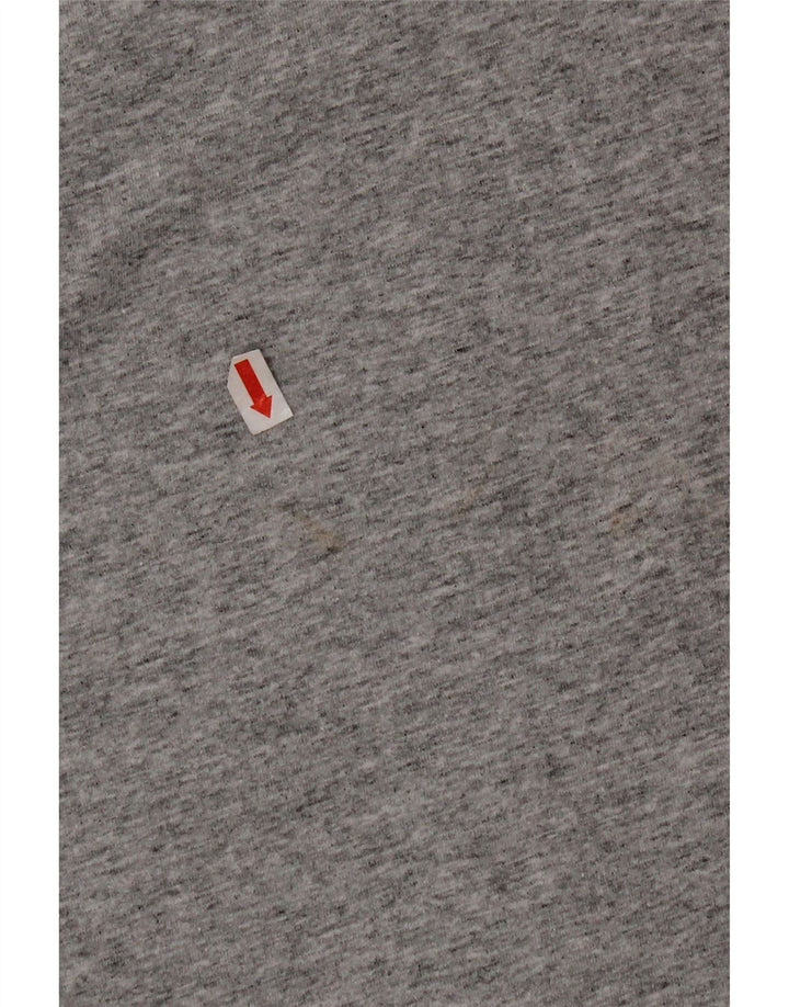 VANS Herre Classic Fit T-shirt Top Medium Grey Flecked Bomuld