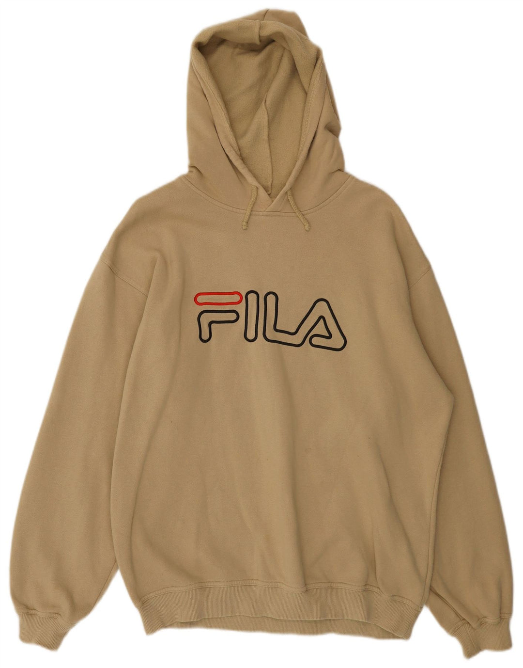 FILA Grafisk hættetrøje til mænd, stor beige